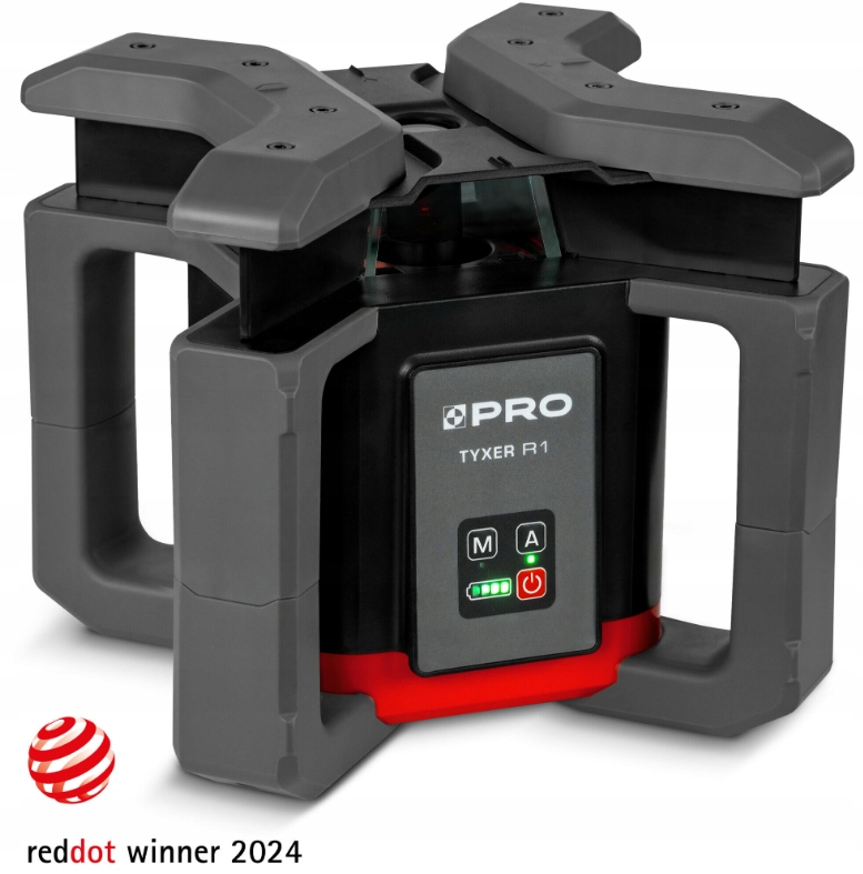 Laserowy Niwelator Rotacyjny TYXER R1 (czerwona wiązka) PRO