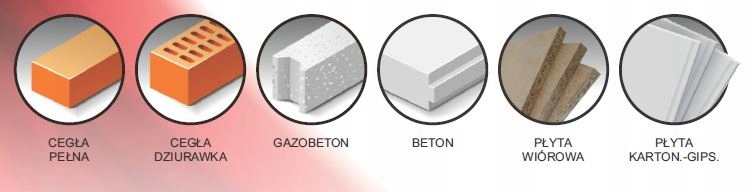 KOŁKI ROZPOROWE UNIWERSALNE Z WKRĘTEM KRZYŻAK STARFIX 8x40x60mm 100szt