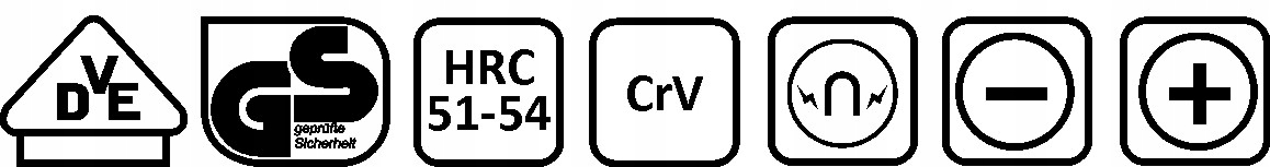 Wkrętaki Pro 3-01-30-WZ-122 6 elementów