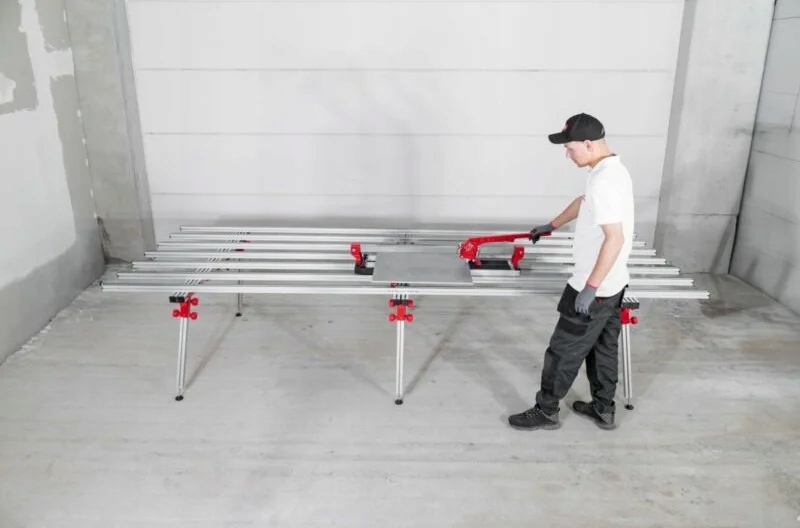 STÓŁ GLAZURNICZY PROSTY 360 x 150 CM, WYS 75 CM