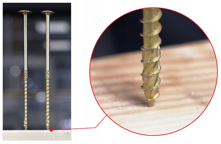 WKRĘT KONSTRUK. Z ŁBEM POD. I GNIAZDEM TX 6,0x90 /100SZT./ WKRĘT-MET