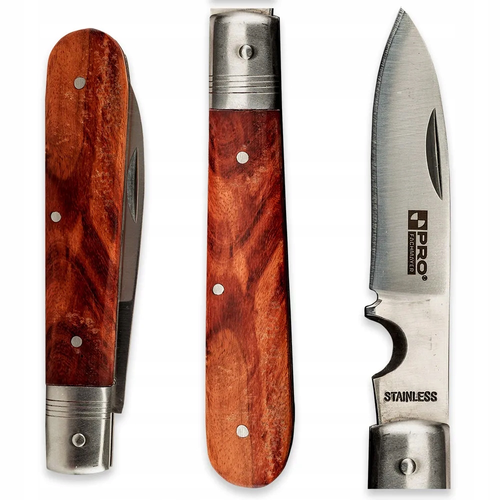 NÓŻ MONTERSKI SKŁADANY PROSTY