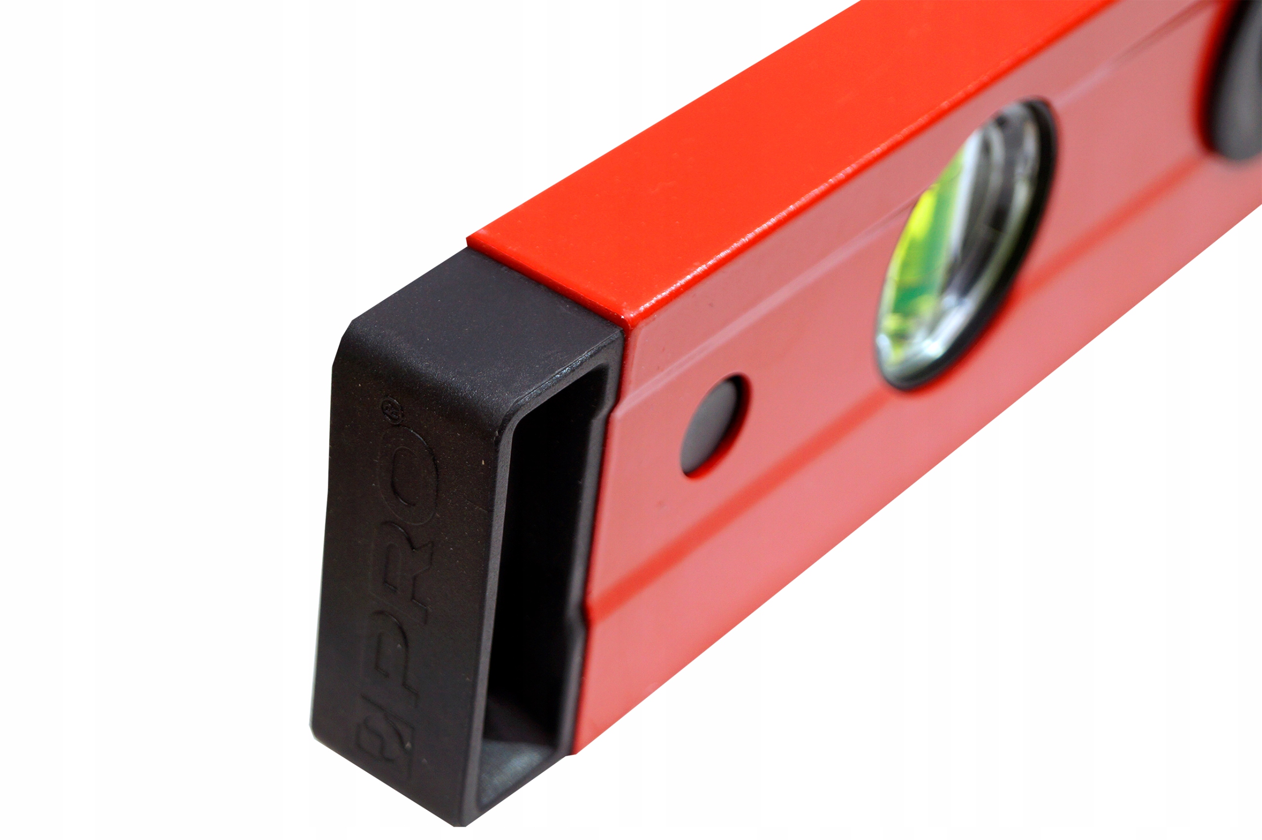 POZIOMNICA PRO800 MAL. CZERWONA UCHW. 150 CM