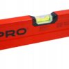 POZIOMNICA PRO800 MAL. CZERWONA UCHW. 180 CM