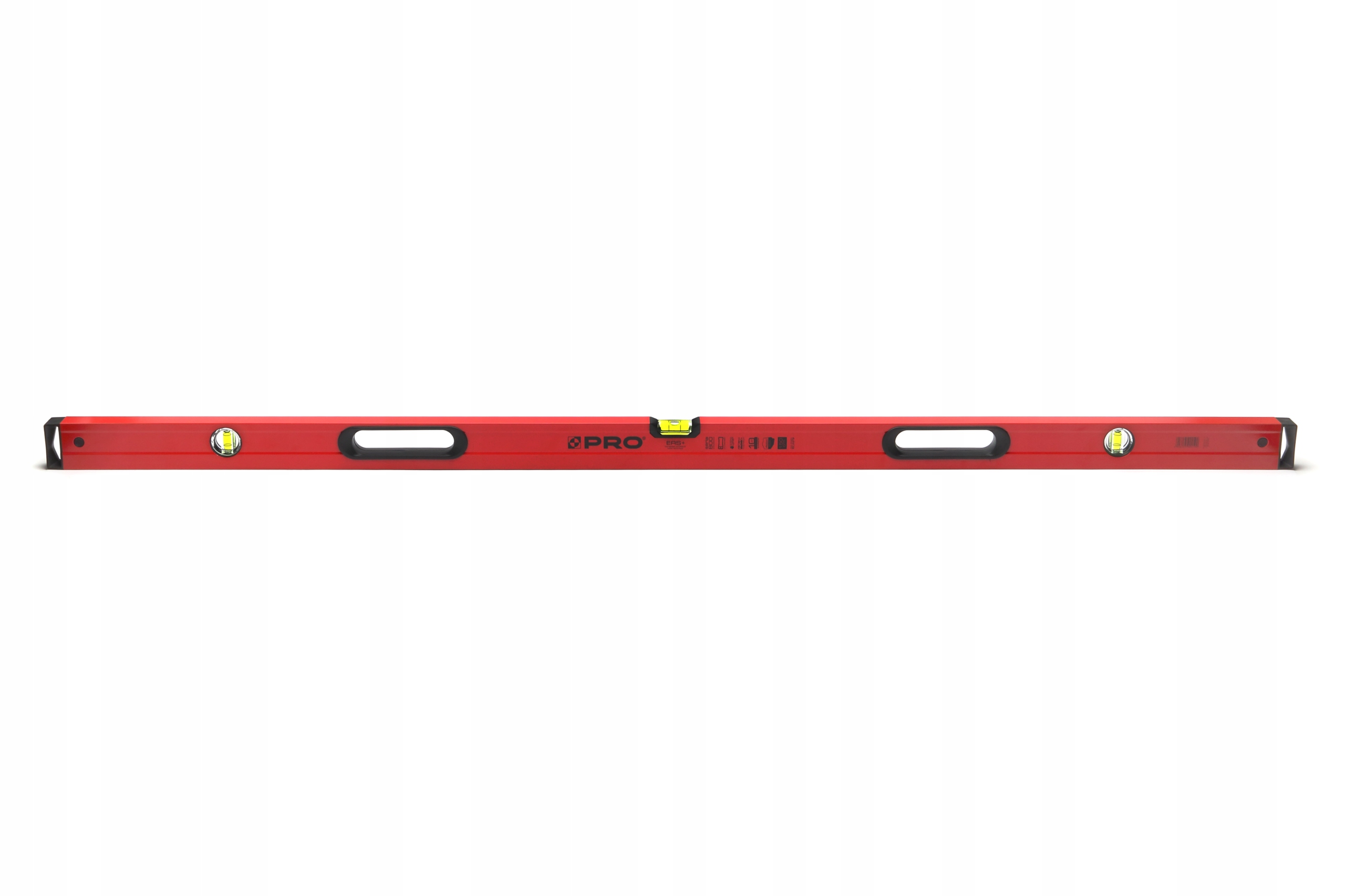 POZIOMNICA PRO800 MAL. CZERWONA UCHW. 150 CM