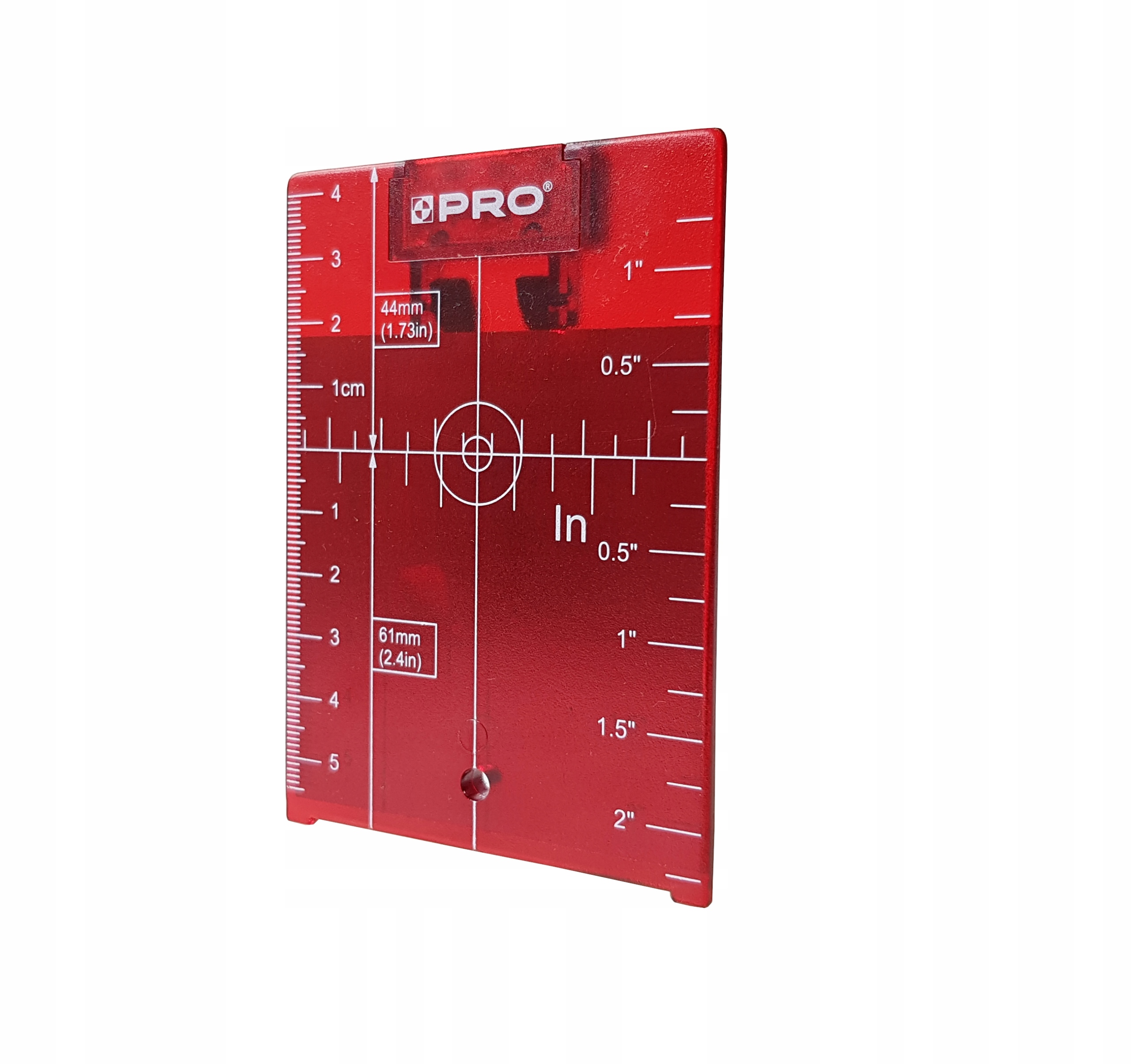 Tarcza celownicza do laserów czerwona