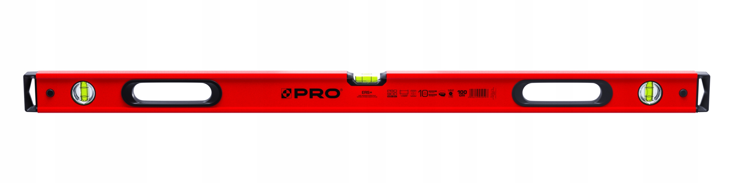 POZIOMNICA PRO900 HEAVY DUTY RED UCHW. 200CM