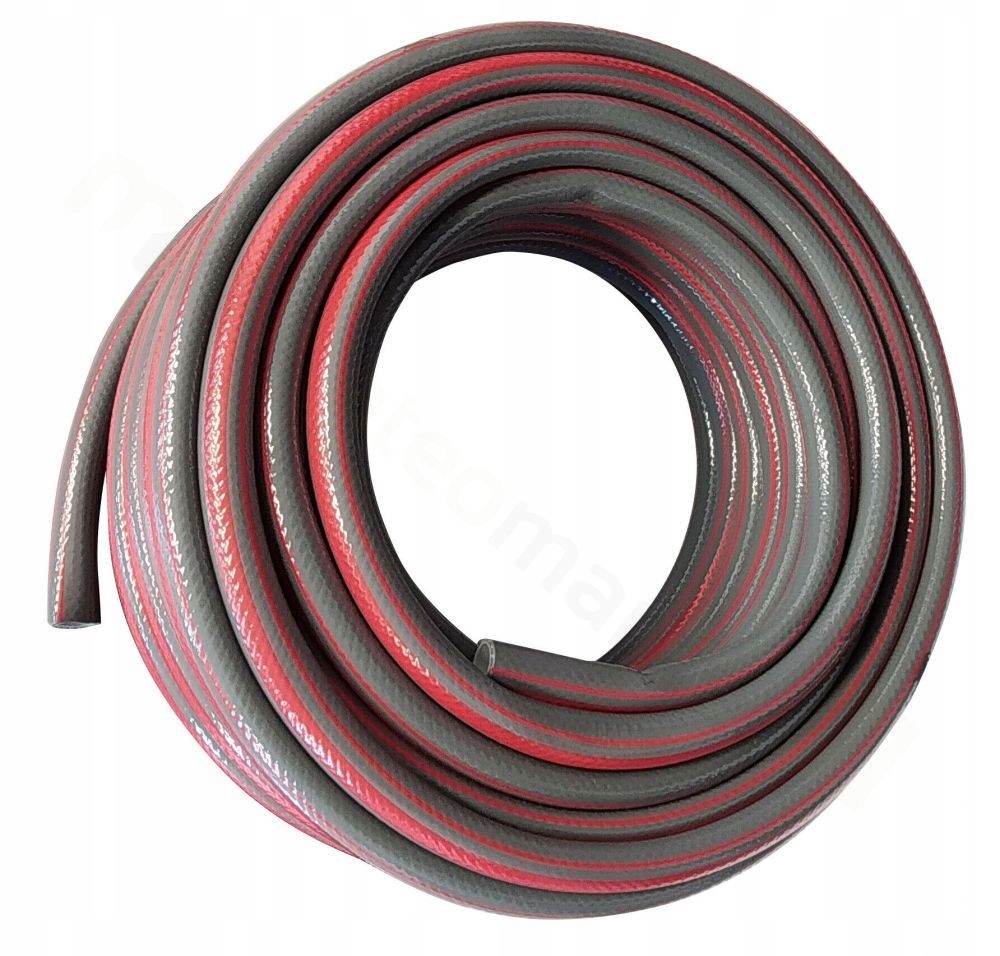 Wąż Ogrodowy PRO 4-Warstwowy Mrozoodporny Wytrzymały Zbrojony 1/2" 20m