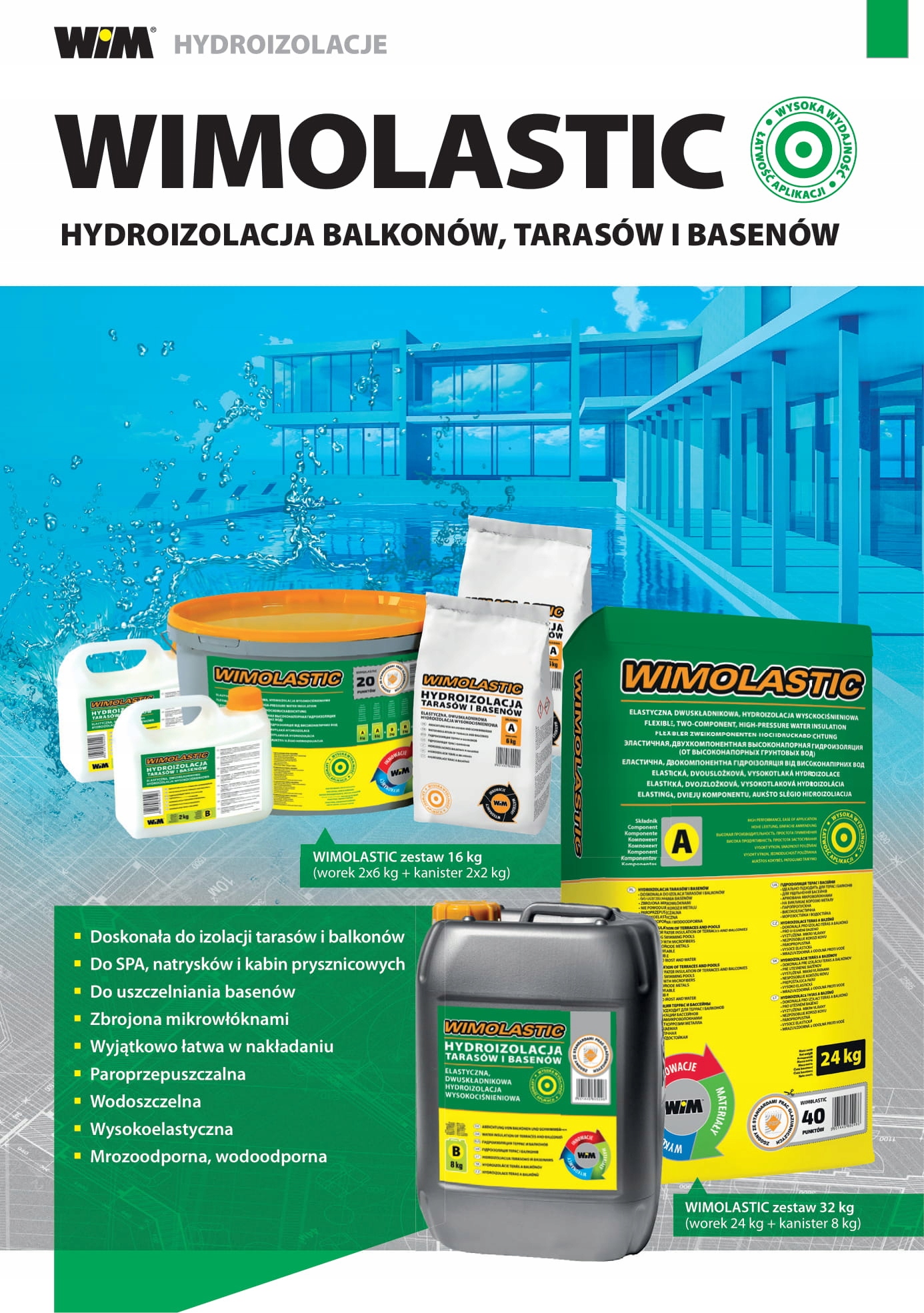 WIM MATA USZCZELNIAJĄCA SZEROKOŚĆ 1 M