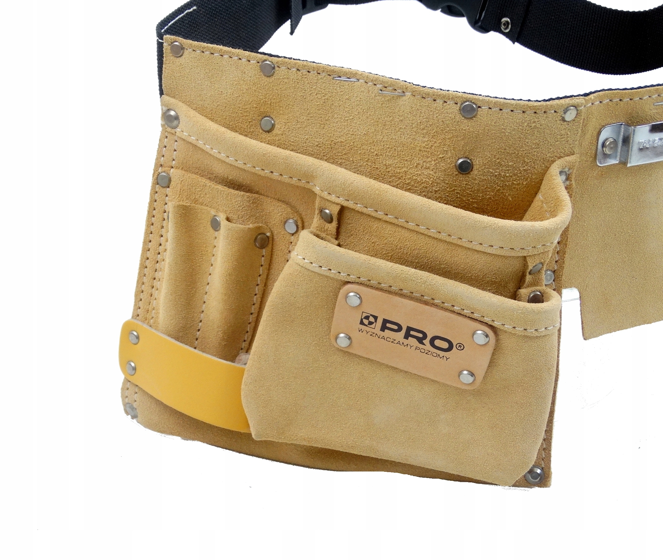 PRO PAS NARZĘDZIOWY MONTERSKI SKÓRZANY 10 KIESZENI SKÓRA OR-LTP -10P