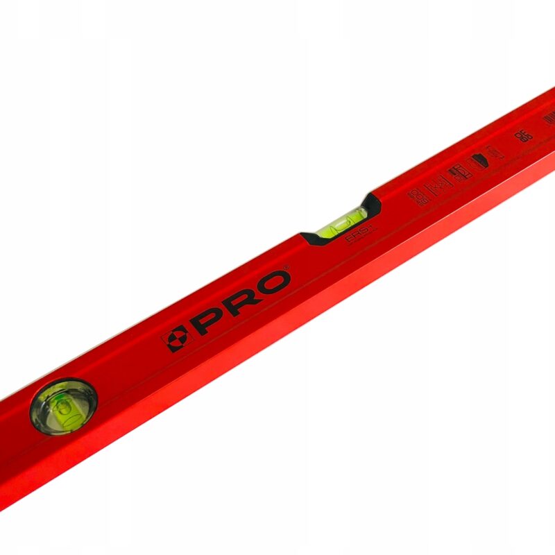POZIOMNICA PRO!!! PRO600 MAL. CZERWONA 80 CM