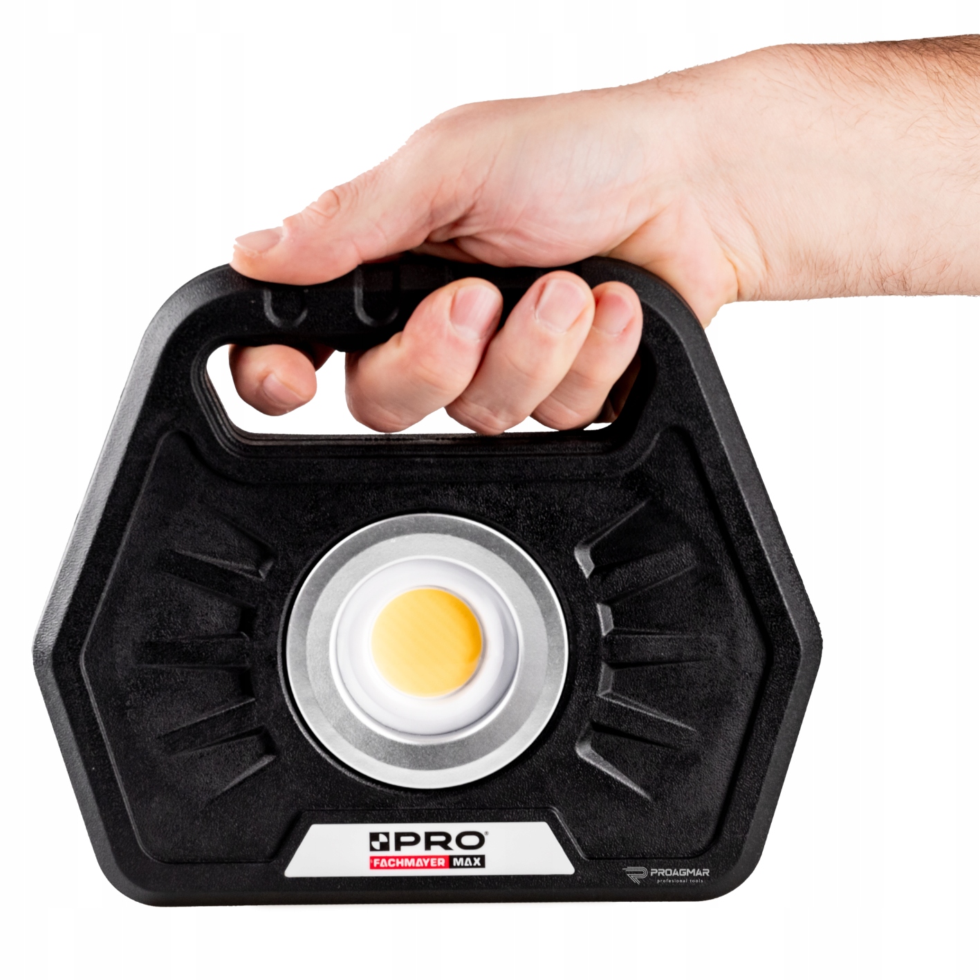 REFLEKTOR LED 30W Z AKUMULATOREM LI-ION I REGULACJĄ JASNOŚCI IP65 TPR