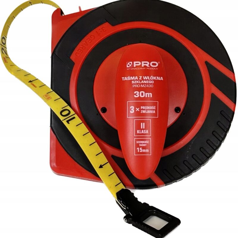 TAŚMA MIERN. WŁÓKNO SZKLANE PR-64-02 30 M PRO-MZ430