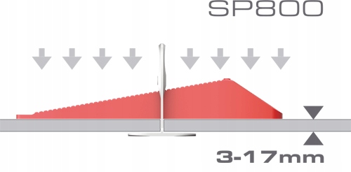 SYSTEM POZIOMUJĄCY PRO-SP 800 KLINY 50 SZT WOREK