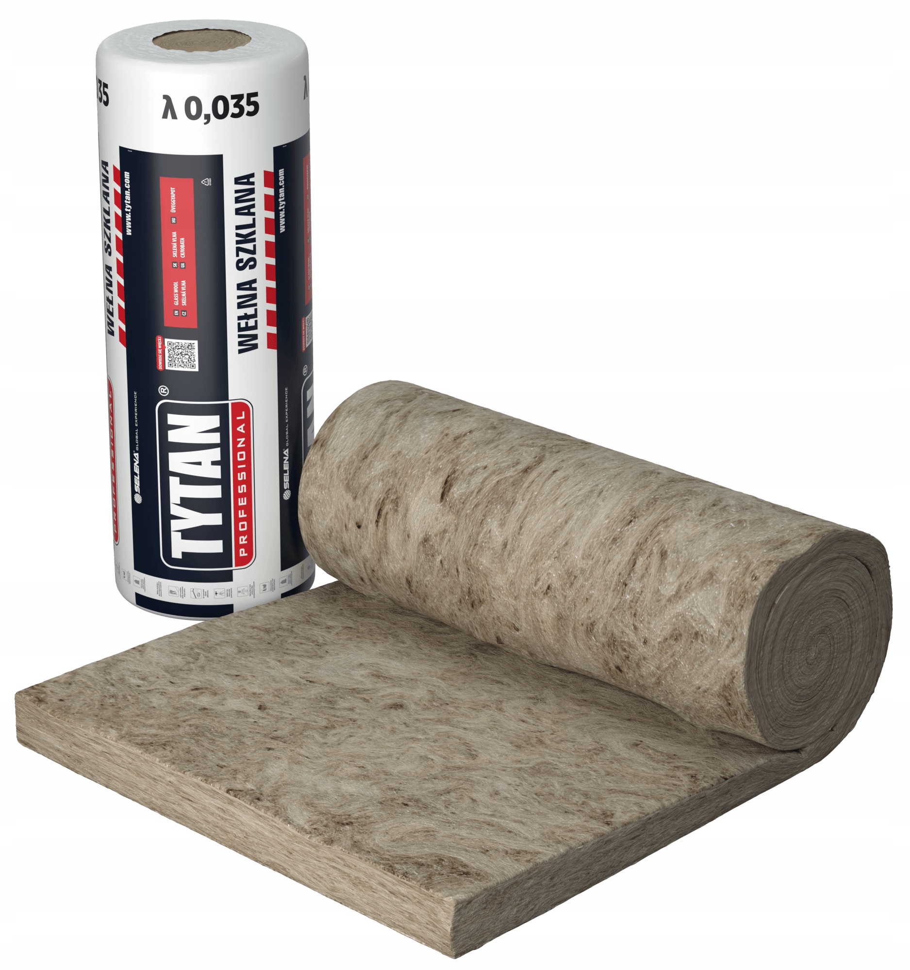 Wełna mineralna szklana Tytan Professional 50 mm 0,035